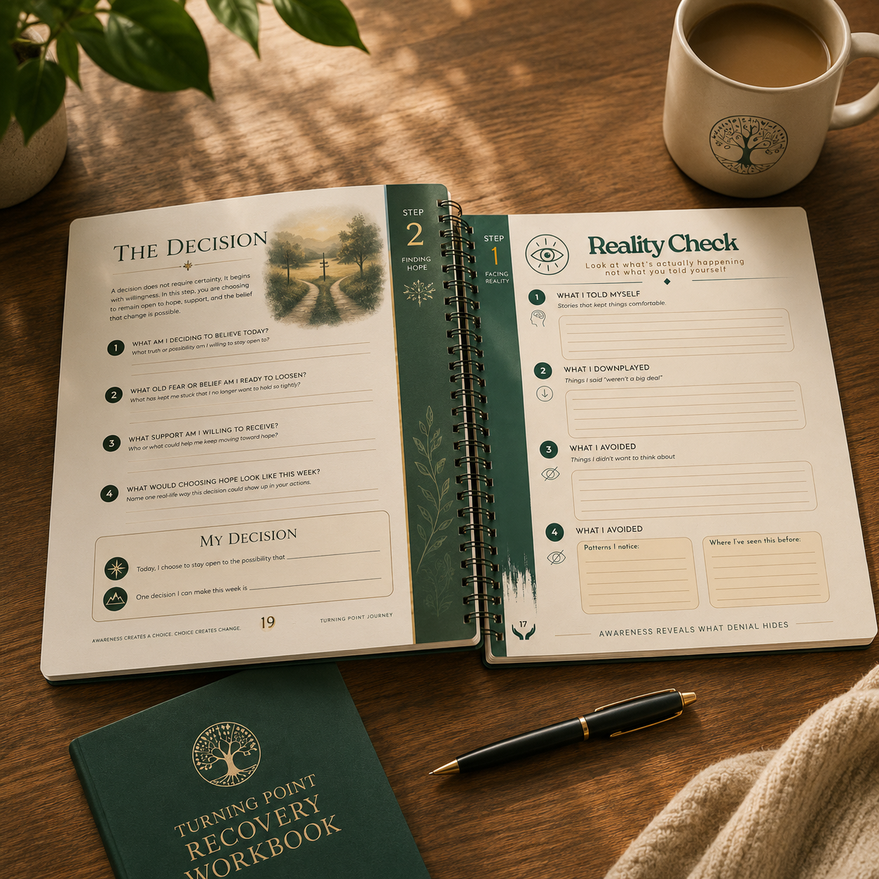 The Turning Point Recovery Workbook product view